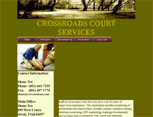 Tablet Screenshot of crossroadsaas.com